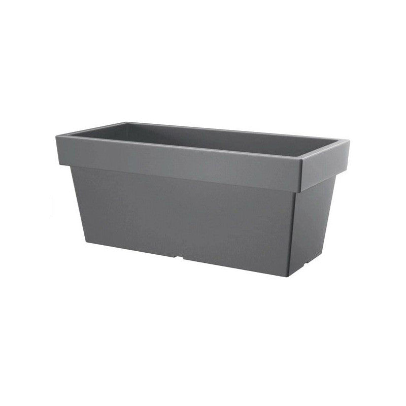 Vaso Lofly Case Rett.Grigio 79X35 H 33 Pplast