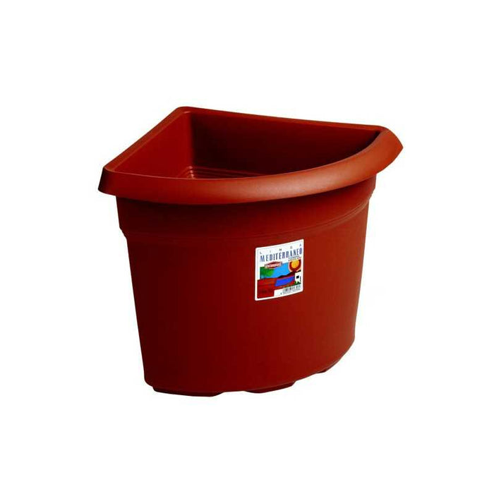 Vaso Med Angolare Coccio 45X45 h 40 Stefanpl