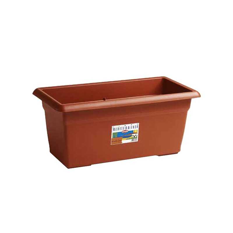 Vaso Med Rettangolare Coccio 60X32 h 28 Stefanpl