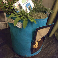 Vaso per Patate in tessuto BloemBagz  con tasca apribile frontale