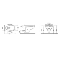 Vaso a terra serie azalea filo muro rimless h. 49 cm cod 83097