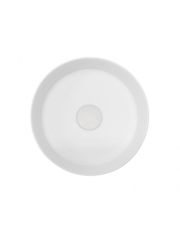 Lavabo da appoggio bianco opaco SPRING LAGOON RIHO 34,6x11,5 cm in ceramica