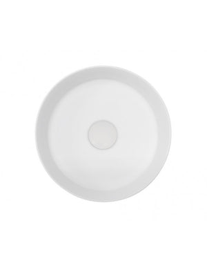 Lavabo da appoggio bianco opaco SPRING LAGOON RIHO 34,6x11,5 cm in ceramica