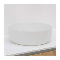 Lavabo da appoggio bianco opaco SPRING LAGOON RIHO 34,6x11,5 cm in ceramica