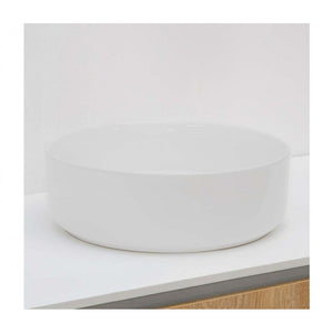 Lavabo da appoggio bianco opaco SPRING LAGOON RIHO 34,6x11,5 cm in ceramica