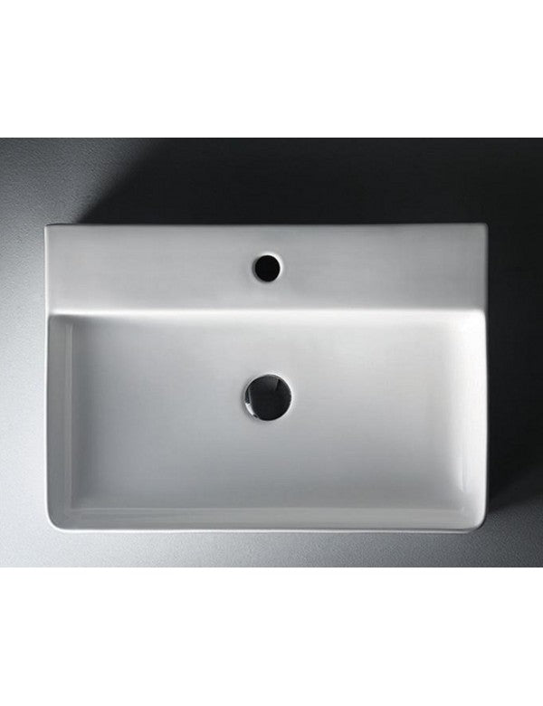 BOTENE lavabo da appoggio 60x42x12 cm
