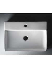 BOTENE lavabo da appoggio 60x42x12 cm