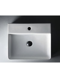 BOTENE-S lavabo da appoggio 50x42x12 cm in ceramica