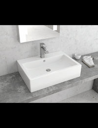 Lavabo da appoggio MISSASSA 61x44x14,5 cm