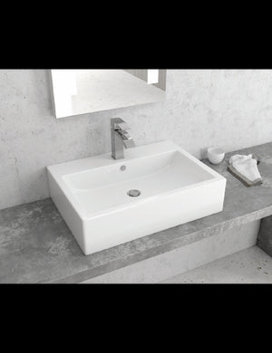 Lavabo da appoggio MISSASSA 61x44x14,5 cm
