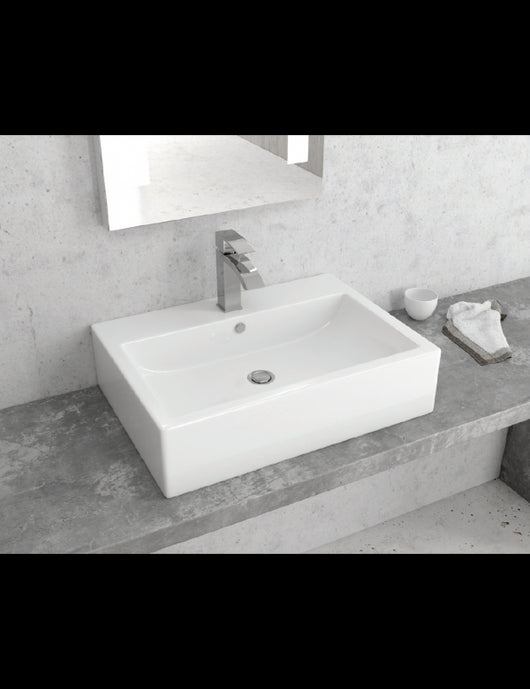 Lavabo da appoggio MISSASSA 61x44x14,5 cm