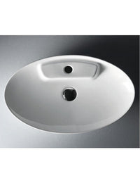 MADIO lavabo ovale da appoggio 61x36,5x12 cm
