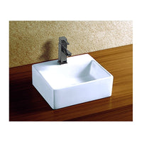 Lavabo rettangolare da appoggio POCRE 34x29,5x12 cm