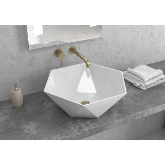 Lavabo da appoggio senza foro MADIO 45x45x17 cm