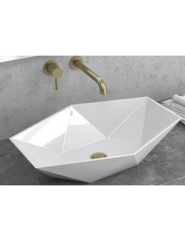 Lavabo da appoggio senza foro MADIO 57x37,5x12,5 cm