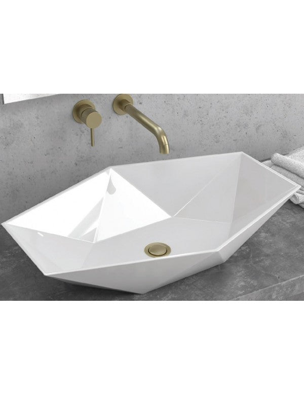 Lavabo da appoggio senza foro MADIO 64x41,5x12,5 cm