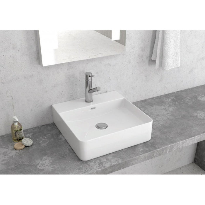 Lavabo quadrato da appoggio PESTAK 42x42x12 cm