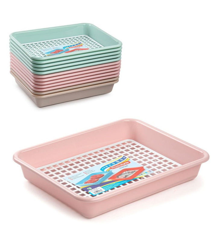 Vassoio Defrost Rettangolare In Plastica Resistente Per Scongelare Cibi 114771a         