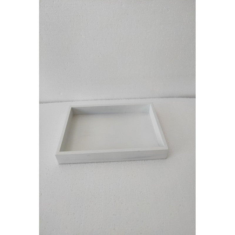 Vassoio L Bianco 29x18x3 4cm Esa Nns