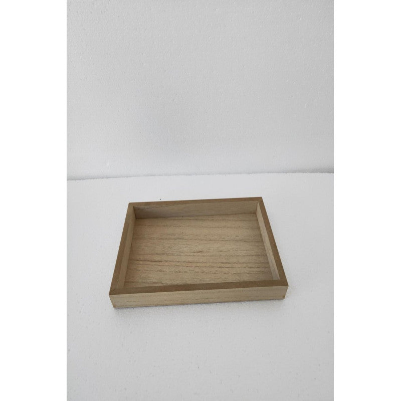 Vassoio Legno Naturale S 25x16x3cm