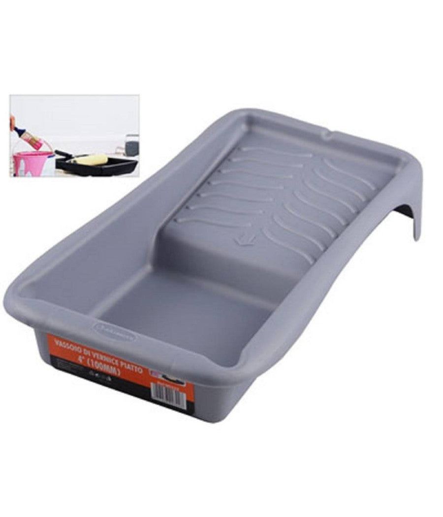 Vassoio Per Rullo Per Pittura Vaschetta Per Vernice Pitturare Abs 35x17 Cm 90322         