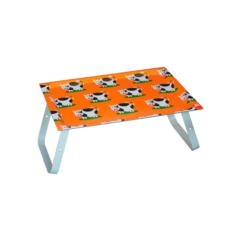 Vassoio pieghevole per la colazione a letto o per lavorare con il portatile, HOLA