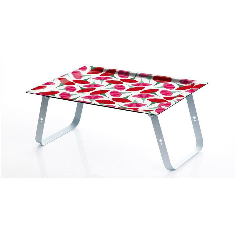 Vassoio pieghevole per la colazione a letto o per lavorare con il portatile, HOLA