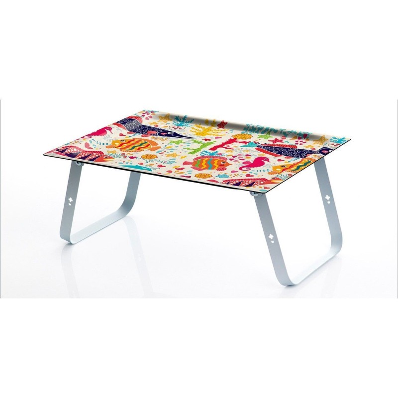 Vassoio pieghevole per la colazione a letto o per lavorare con il portatile, HOLA