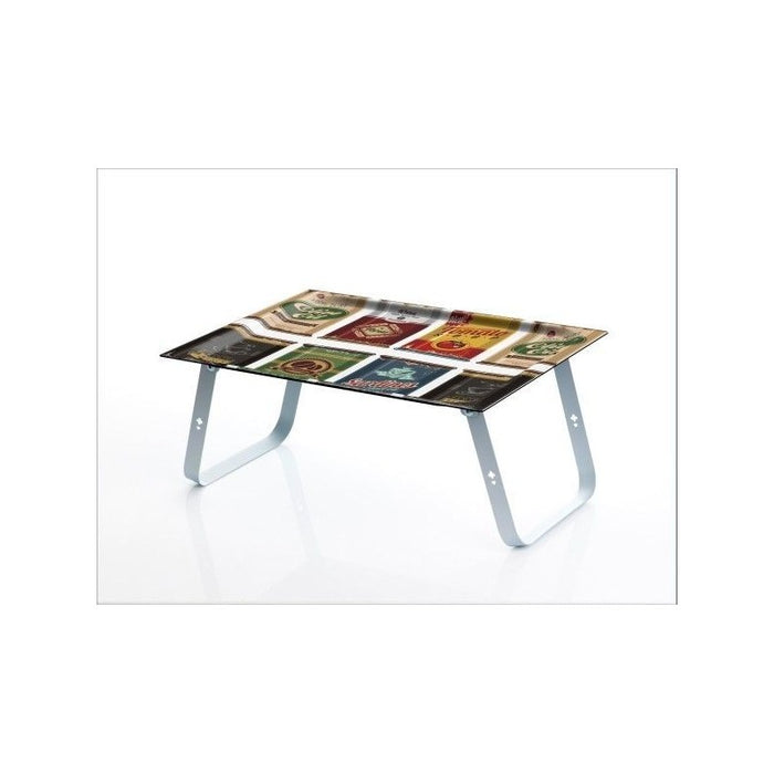 Vassoio pieghevole per la colazione a letto o per lavorare con il portatile, HOLA