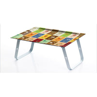 Vassoio pieghevole per la colazione a letto o per lavorare con il portatile, HOLA