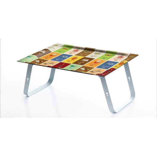 Vassoio pieghevole per la colazione a letto o per lavorare con il portatile, HOLA