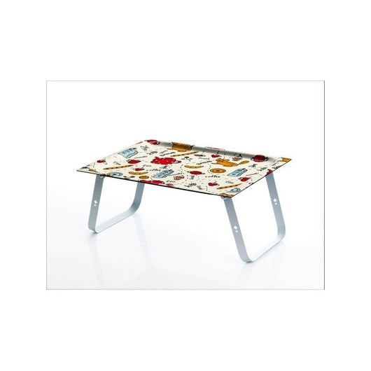 Vassoio pieghevole per la colazione a letto o per lavorare con il portatile, HOLA