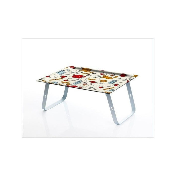 Vassoio pieghevole per la colazione a letto o per lavorare con il portatile, HOLA