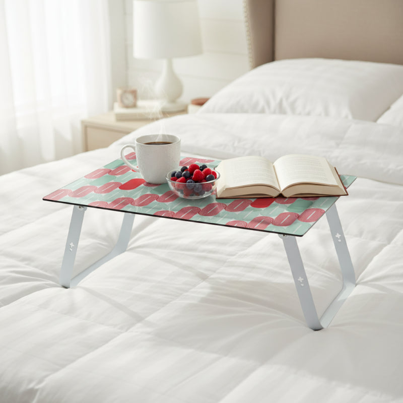 Vassoio pieghevole per la colazione a letto o per lavorare con il portatile, HOLA
