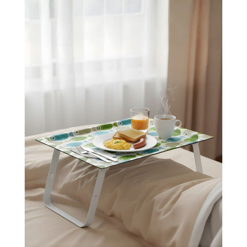 Vassoio pieghevole per la colazione a letto o per lavorare con il portatile, HOLA