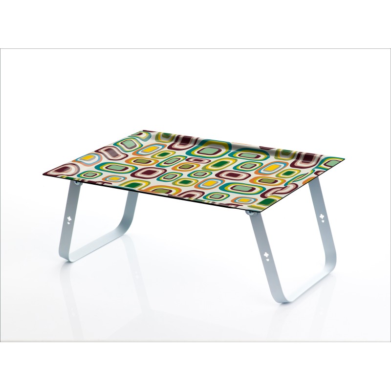 Vassoio pieghevole per la colazione a letto o per lavorare con il portatile, HOLA