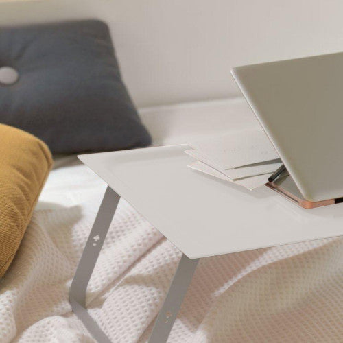 Vassoio pieghevole per la colazione a letto o per lavorare con il portatile, HOLA