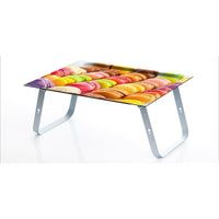 Vassoio pieghevole per la colazione a letto o per lavorare con il portatile, HOLA