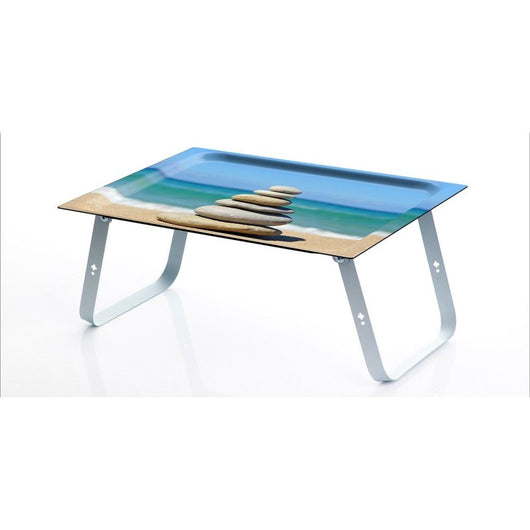 Vassoio pieghevole per la colazione a letto o per lavorare con il portatile, HOLA