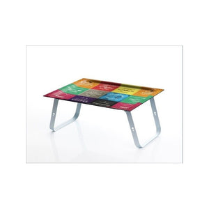 Vassoio pieghevole per la colazione a letto o per lavorare con il portatile, HOLA