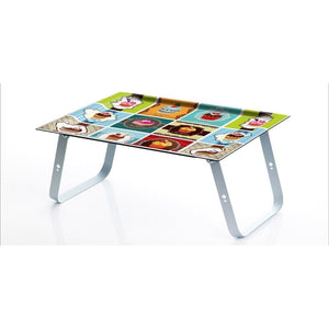 Vassoio pieghevole per la colazione a letto o per lavorare con il portatile, HOLA