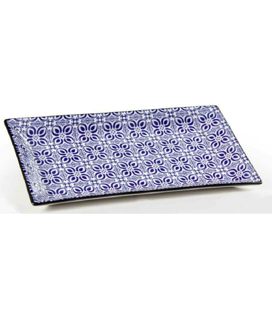 Vassoio Rettangolare Marrakech Multiuso 24x12x1,8 Cm 6 Colori Assortiti 771668         