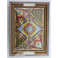 Vassoio Tray con Manici Santa Rosalia in Melamina 49 x 36 cm