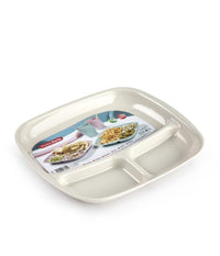 Vassoio Trio In Plastica Riutilizzabile Piatto Ideale Per Aperitivi Feste 140621a         