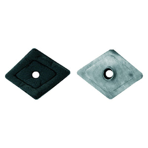 rondella romboidale mm 27 x 27 codice 404861 cod:ferx.404861nlm