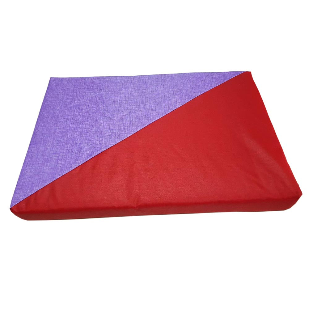 Cuscino per cani sfoderabile waterproof medora purple red 80 cm