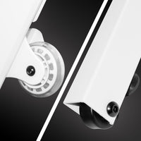 Vega 2500 - Tapis roulant elettrico pieghevole salvaspazio con inclinazione automatica e cardiofrequenzimetro, dettagli in legno elegante