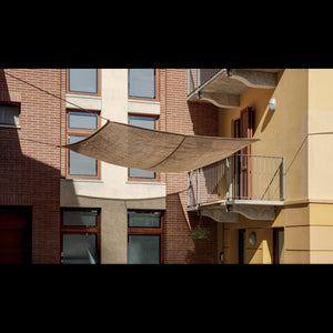 Set Di 4 Vele In Canapa Quadrata 3X3 Moia