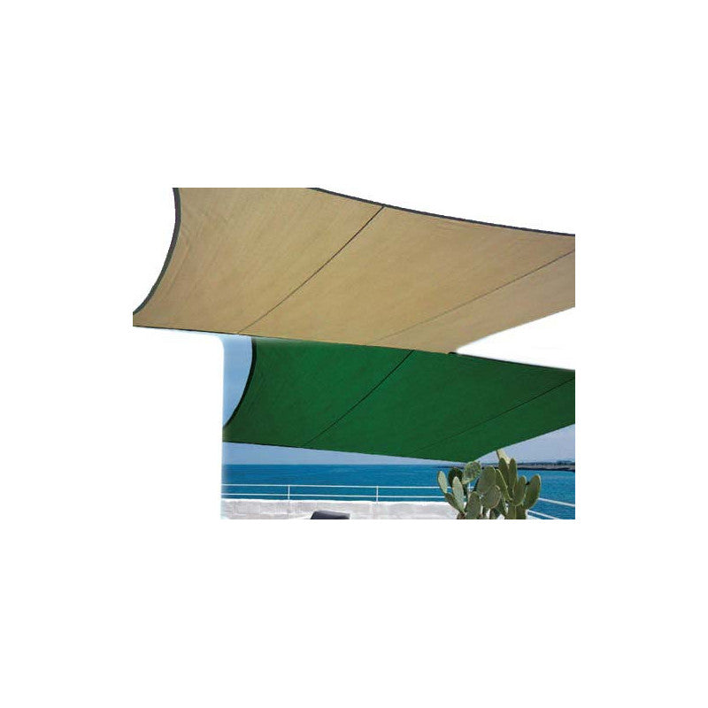 Vela Ombreggiante 3x4 mt Verde Praiano