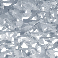 IDMarket - Vela rettangolare con disegno mimetico 4x6 M grigio chiaro